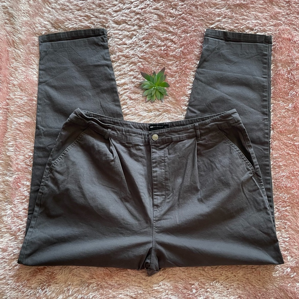 ASOS CURVY HIGH WAISTED PANTS 🍁